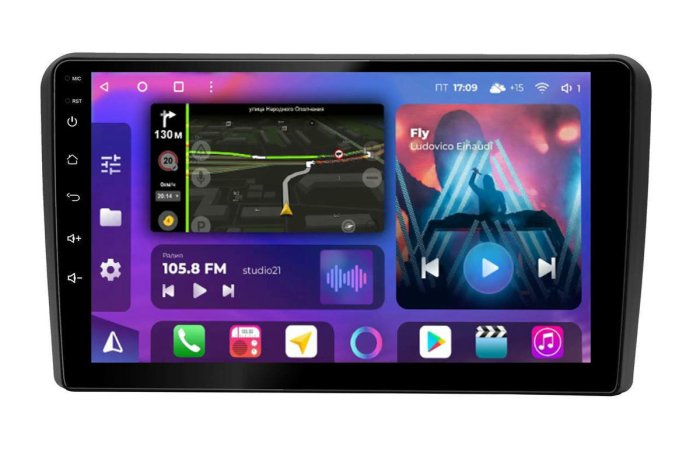 FarCar s400 для Audi A3 на Android (TM049M)