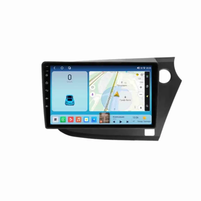 Магнитола для Honda Insight 2009-2014 правый руль Parafar на Андроид 14.0 PF640LUX1KHD