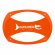 DL Audio Barracuda Grill 69 Orange