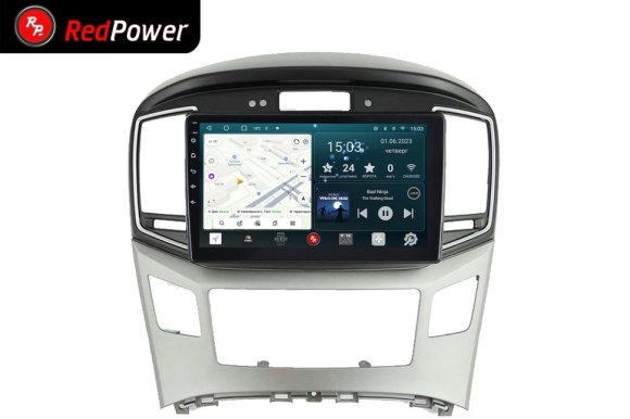 RedPower 70214C для Hyundai H1 2-поколение TQ (11.2013-06.2022) с часами