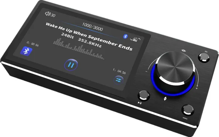 GOLDHORN Panel Controller with Display for Player  -  Проводной пульт ДУ с IPS экраном для устройств GoldHorn с Hi-Res плеером