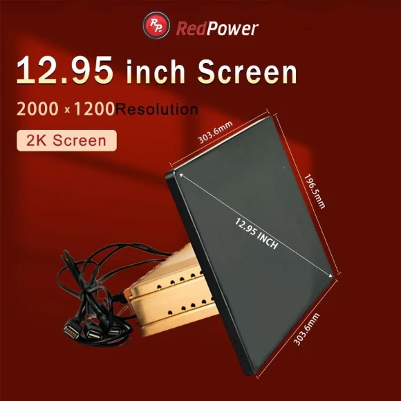 RedPower 750 с 2К экраном 13,8' (дисплей 12.9') под рамку 9 и 10 дюймов