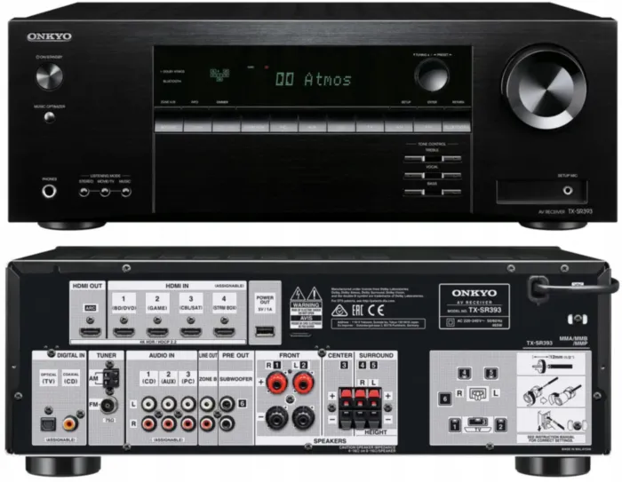 Onkyo TX-SR393 Black