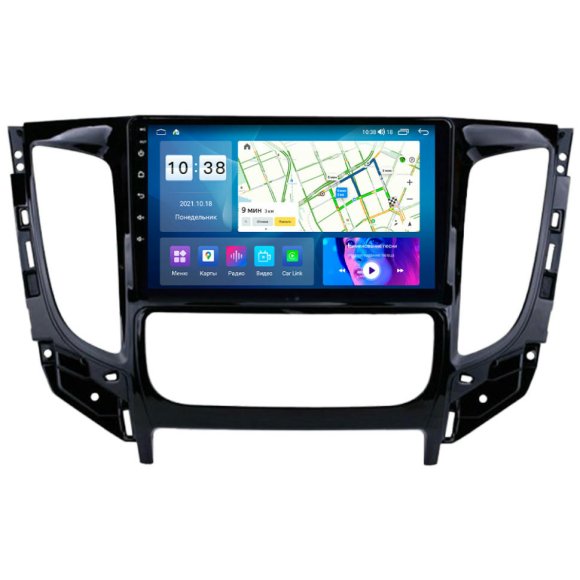 Магнитола для Mitsubishi Triton Auto Ac, Uv Black Parafar на Андроид 10.0 PF168LUX1Lite