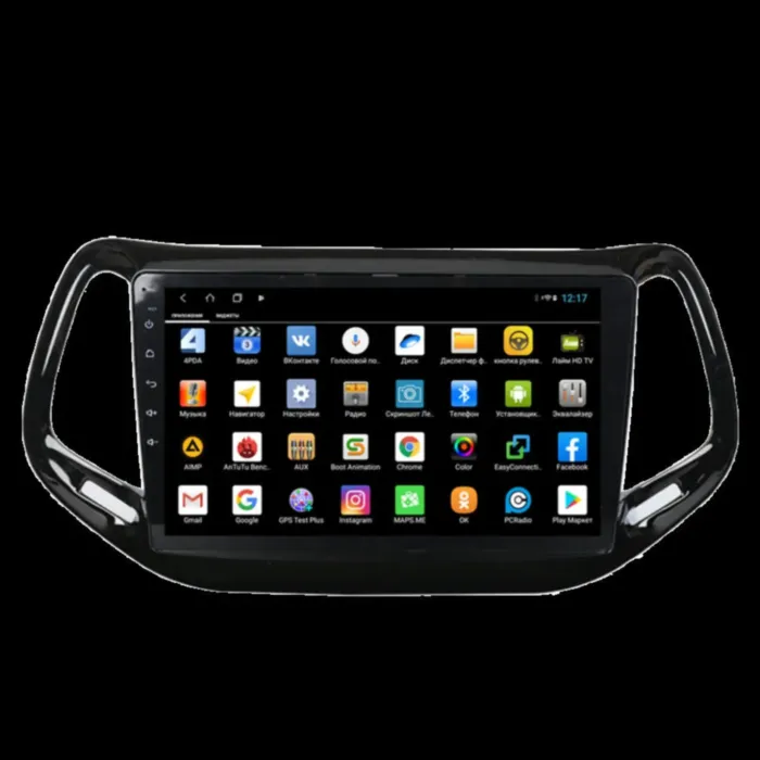 Магнитола для Jeep Compass 2017 Parafar (cо встроенным модулем для подключения камер 360) на Андроид 13 PF997XHD360