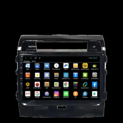 Магнитола для Toyota Land Cruiser 200 2007-2015 Parafar (cо встроенным модулем для подключения камер 360) на Андроид 13 PF381XHD360