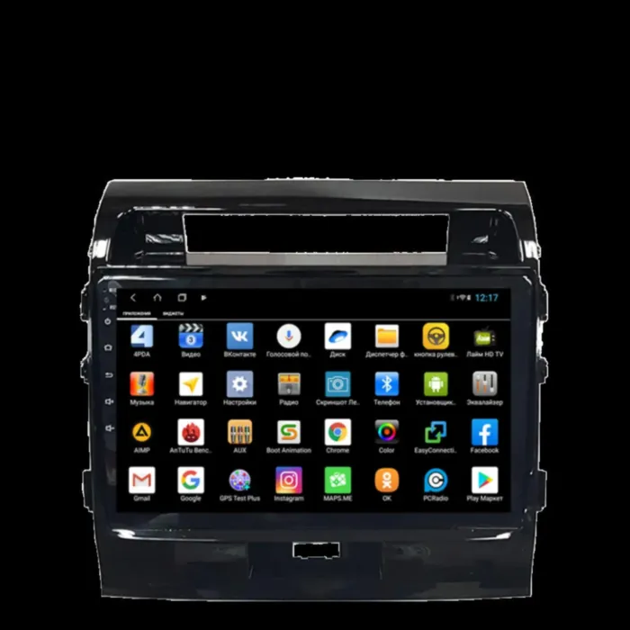 Магнитола для Toyota Land Cruiser 200 2007-2015 Parafar (cо встроенным модулем для подключения камер 360) на Андроид 13 PF381XHD360