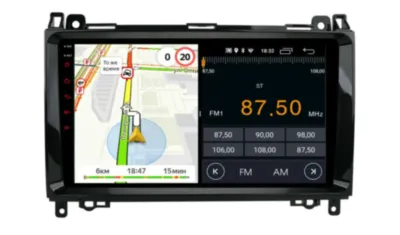 Магнитола для Mercedes B200 / Vito / Viano / B класс / Sprinter / Crafter B200 Parafar глянцевая на Андроид 13.0 PF068T1LUX1RNF