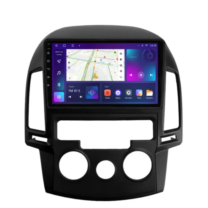 Магнитола для Hyundai i30 2008 - 2011 климат Parafar (cо встроенным модулем для подключения камер 360) на Андроид 13.0 PF258T2LUX1RNP360