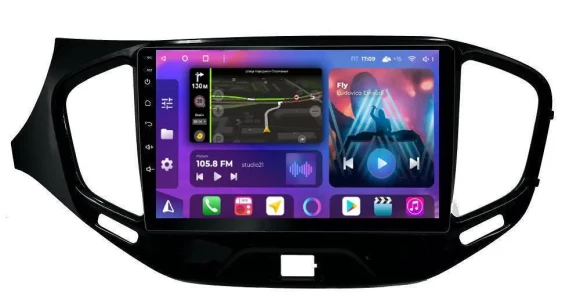 FarCar s400 Super HD для Lada Vesta на Android (XL1205M)