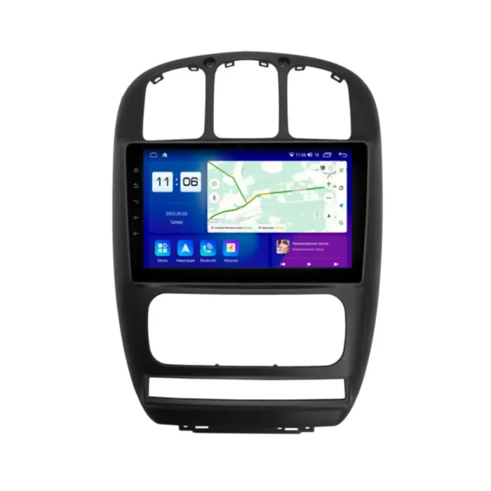 Магнитола универсальная для Chrysler/Dodge Pacifica / Caravan 2006-2012 Parafar на Андроид 10.0 PF673LUX2Lite