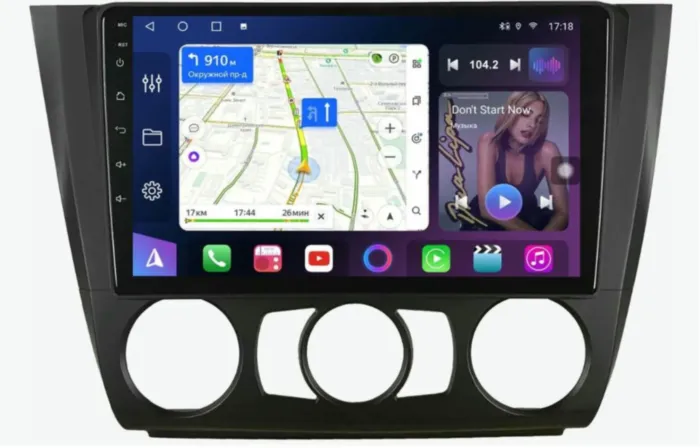 FarCar s500 Plus для BMW 1-Series E81, E82, E87, E88 на Android (BM095M кондей)