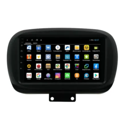 Магнитола для Fiat 500x 2014+ Parafar (cо встроенным модулем для подключения камер 360) на Андроид 13 PF600XHD360