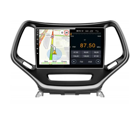 Магнитола для Jeep Cherokee 2013+ Parafar на Андроид 13.0 PF999T1LUX1RNF
