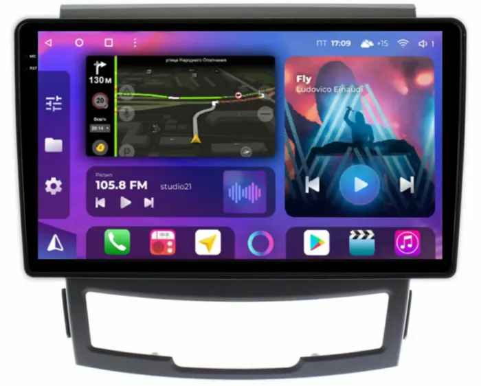 FarCar s400 2K для Ssang Yong Actyon new на Android (XXL159M)
