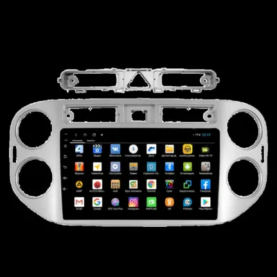 Магнитола для Volkswagen Tiguan 2013-2015 Parafar (cо встроенным модулем для подключения камер 360) на Андроид 13 PF489LUX1XHD360