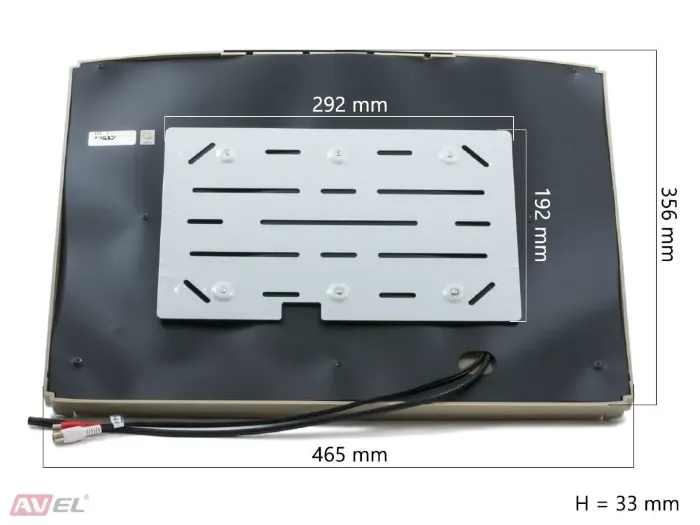 AVEL AVS1717MBE + Xiaomi Mi TV Stick + AV1252DC