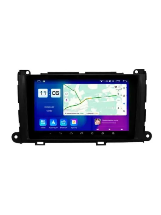 Магнитола для Toyota Sienna 2011-2015 Parafar на Андроид 13.0 PF454LUX2U2K