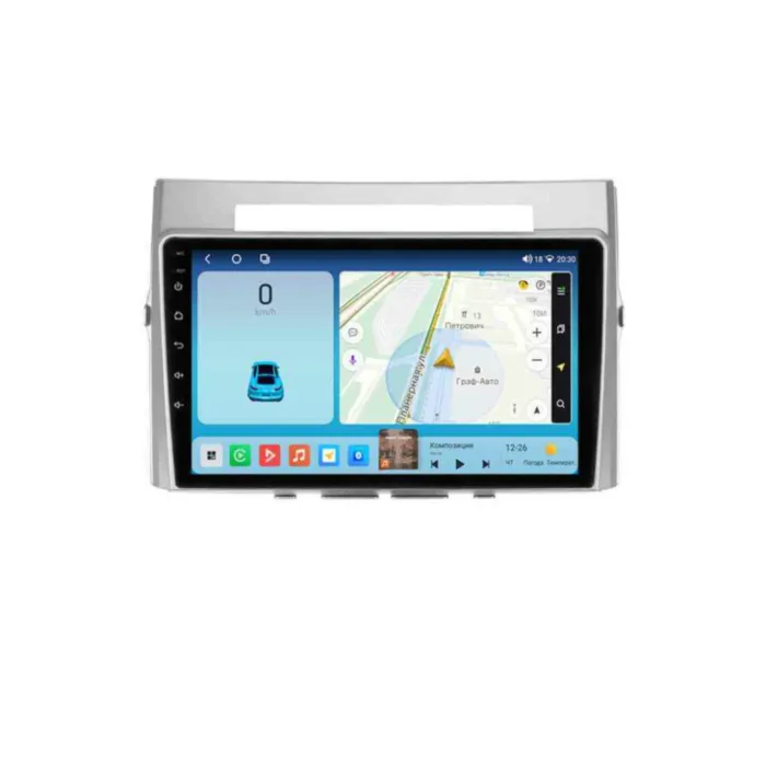 Магнитола для Toyota Verso 2004-2009 Parafar на Андроид 14.0 PF482LUX1KHD