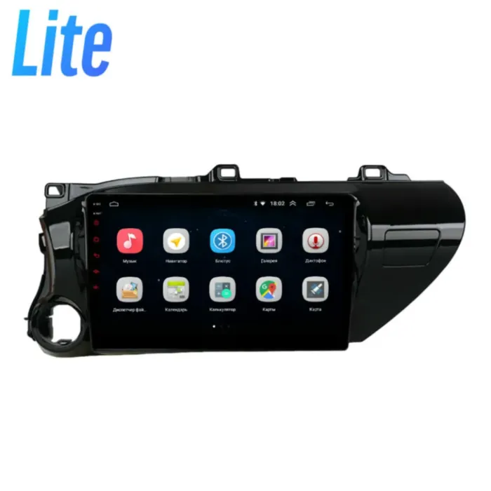 Магнитола для Toyota Hilux 2018+ Parafar на Андроид 10.0 PF063Lite