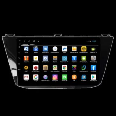 Магнитола для Volkswagen Tiguan 2016+ Parafar (cо встроенным модулем для подключения камер 360) на Андроид 13 PF975XHD360