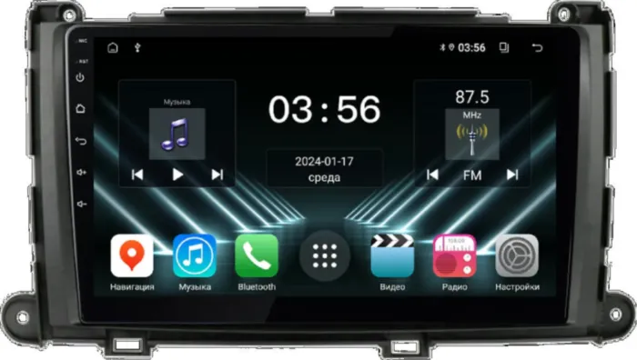 FarCar для Toyota Sienna на Android (DX3006M)