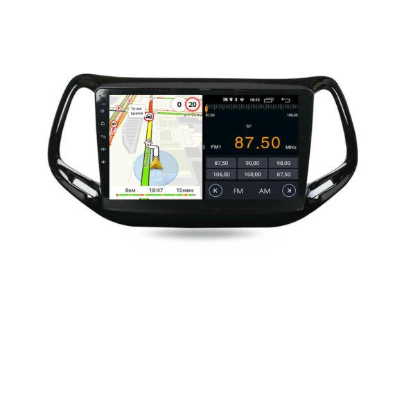 Магнитола для Jeep Compass 2017 Parafar на Андроид 13.0 PF997RNF