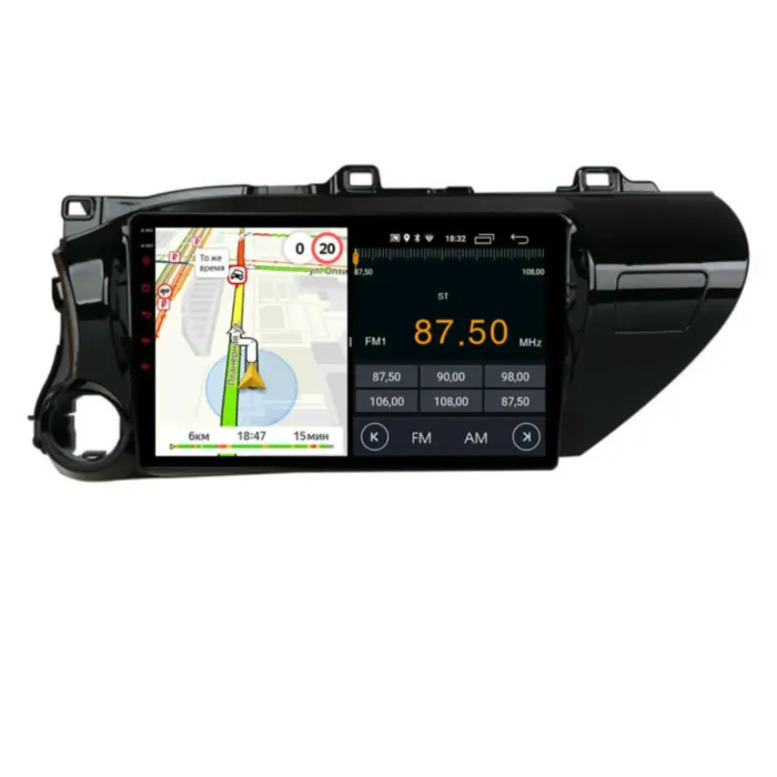 Магнитола для Toyota Hilux 2018+ Parafar на Андроид 13.0 PF063FHD