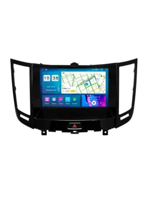 Магнитола для Infiniti FX35/FX37 2013 высокая комплектация Parafar на Андроид 10.0 PF704T2LUX4TRG