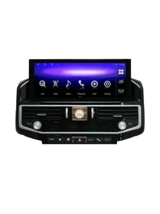 Магнитола Parafar для Toyota Land Cruiser 2016-2021 5.7 VXR, 360, JBL память 8/128 Гб экран 12" на Андроид 13.0 PF567L12T1