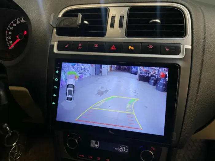 Магнитола для Volkswagen Polo 2009-2020 Parafar на Андроид 14.0 PF968THD