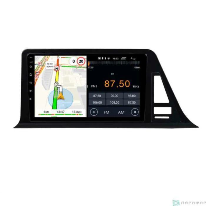 Магнитола для Toyota C-HR 2018+ Parafar на Андроид 14.0 PF023LUX1KHD