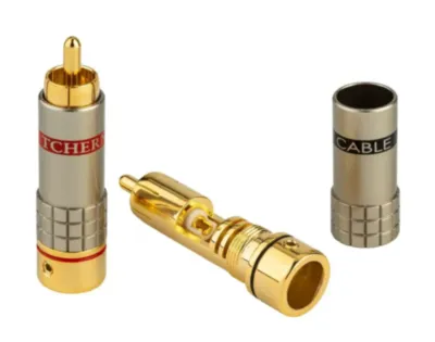 Tchernov Cable RCA Plug Special NG (Red)