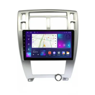 Магнитола для Hyundai Tucson 2006-2013 серебристая Parafar на Андроид 13.0 PF886LUX1RNF