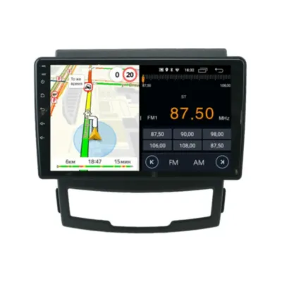 Магнитола для Ssang Yong Actyon 2011-2012 Parafar (cо встроенным модулем для подключения камер 360) на Андроид 13.0 PF159LUX1U2K360