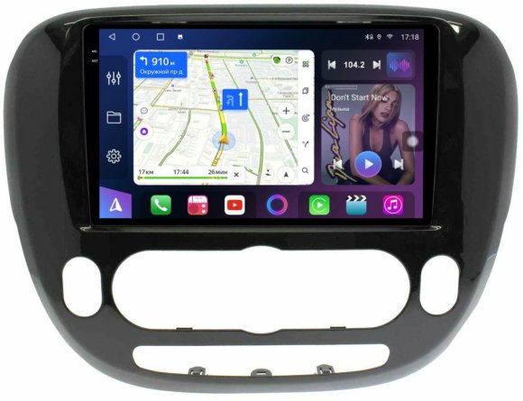FarCar s400 2K 360 для KIA Soul на Android (BX526M 360 кондей )