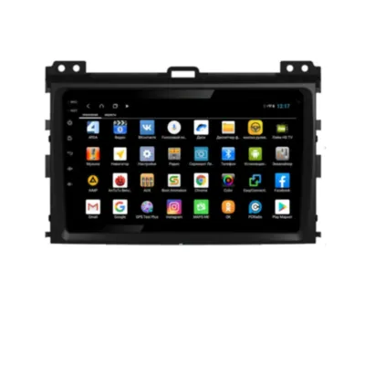 Магнитола для Toyota Land Cruiser Prado 120 2002-2009 Parafar (cо встроенным модулем для подключения камер 360) на Андроид 13 PF456XHD360