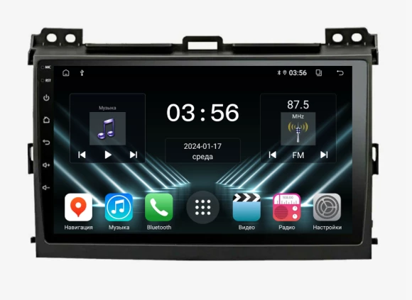 FarCar для Toyota Land Cruiser 120 на Android (DX456M)