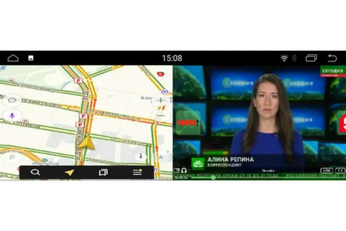 Магнитола для BMW 5-серия кузов GT F07 NBT (new pop out style) Parafar на Андроид 10.0 PF6868i