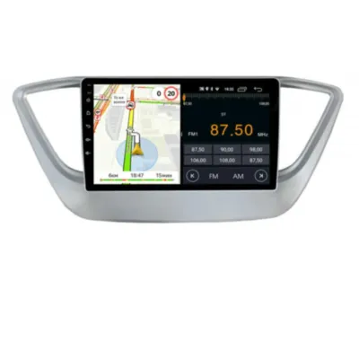 Магнитола для Hyundai Solaris 2017+ Parafar на Андроид 12.0 PF766RGu