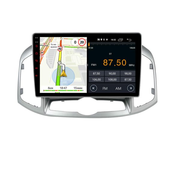 Магнитола для Chevrolet Captiva 2012-2017 Parafar на Андроид 13.0 PF046T1LUX1RNF