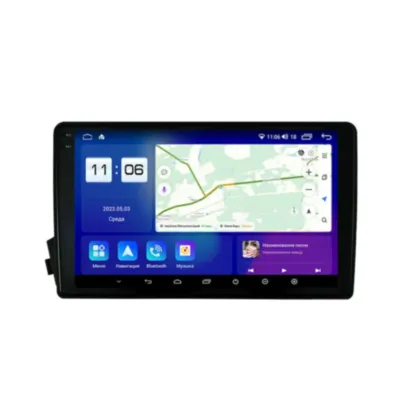 Магнитола для SSangYong Actyon 2005-2010/Kyron 2005-2016 Parafar (cо встроенным модулем для подключения камер 360) на Андроид 13.0 PF166LUX1U2K360