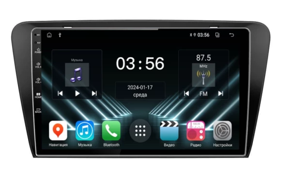 FarCar для Skoda Octavia A7 на Android (D483M)
