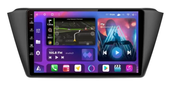 FarCar s400 для Skoda Fabia на Android (TM2002M)