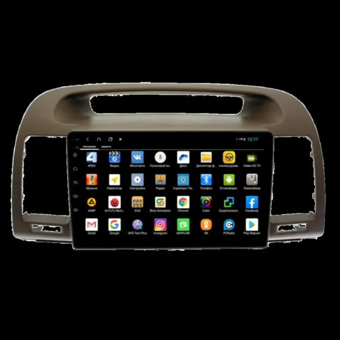 Магнитола для Toyota Camry v30 до 2006 Parafar (cо встроенным модулем для подключения камер 360) на Андроид 13 PF061XHD360