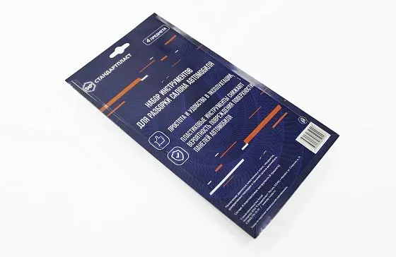 Набор инструментов для разборки салона автомобиля StP (4 предмета в блистере)