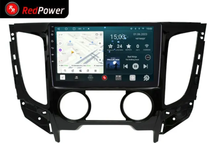 RedPower 70425 для Mitsubishi L200 (08.2015-09.2019), Fiat Fullbac (09.2015-07.2020) с кондиционером