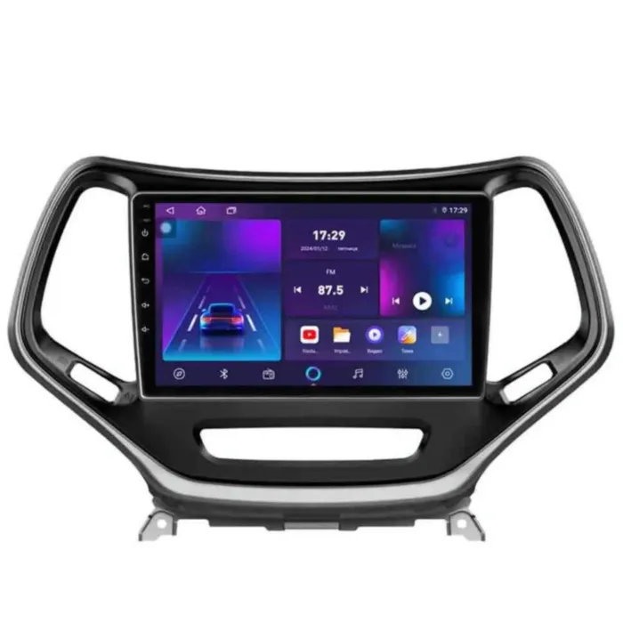 Магнитола для Jeep Cherokee 2013+ Parafar на Андроид 10.0 PF999T1LUX1TRG