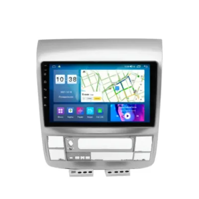 Магнитола для Toyota Alphard 2003-2007 серебристая, правый руль, высокая пкомплектация Parafar на Андроид 13.0 PF597LUX1UHD