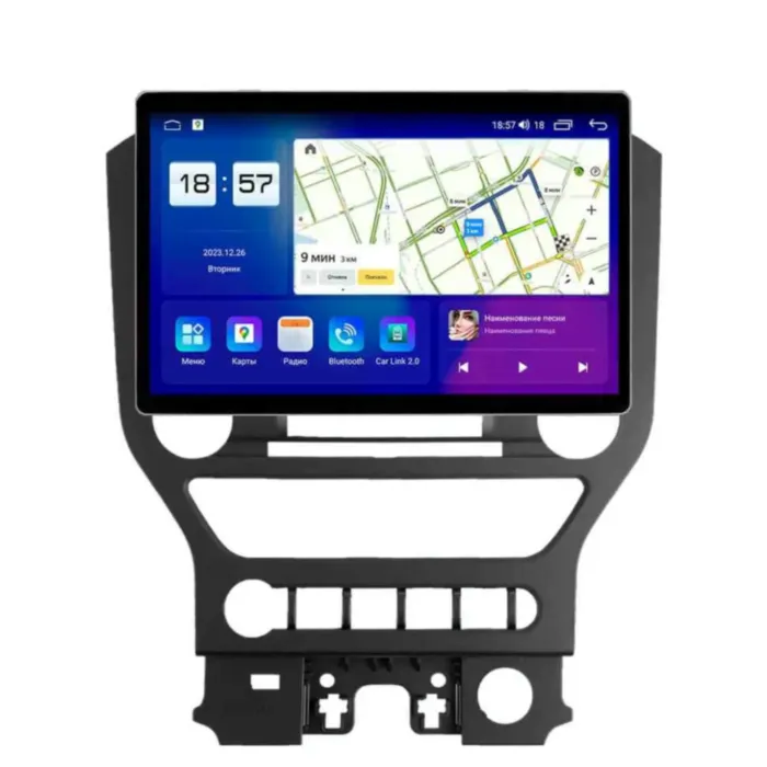 Магнитола для Ford Mustang 6 S550 2014-2023 F2 Parafar на Андроид 13.0 PF424T211u2kAIR